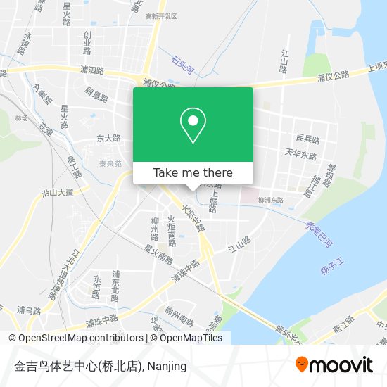 金吉鸟体艺中心(桥北店) map