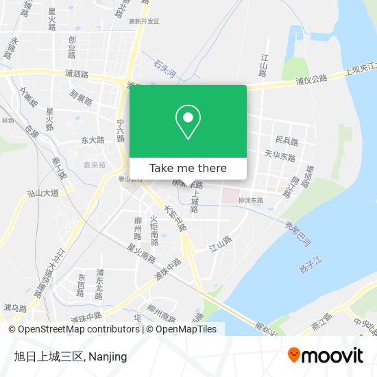 旭日上城三区 map