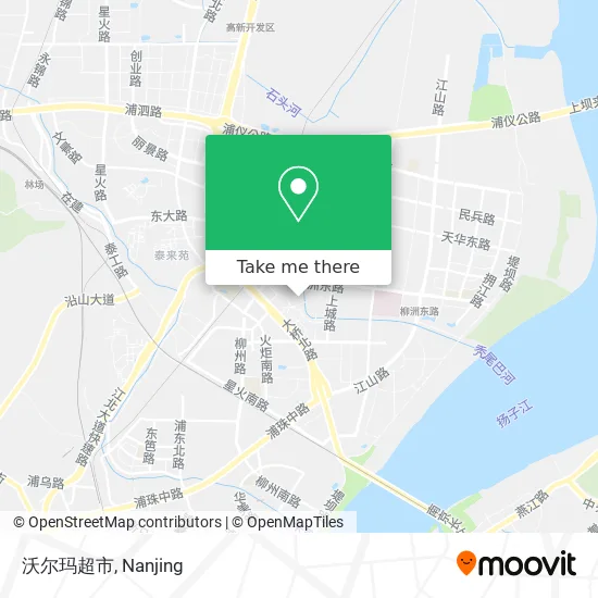 沃尔玛超市 map
