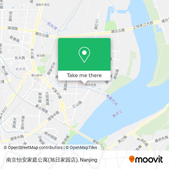 南京怡安家庭公寓(旭日家园店) map