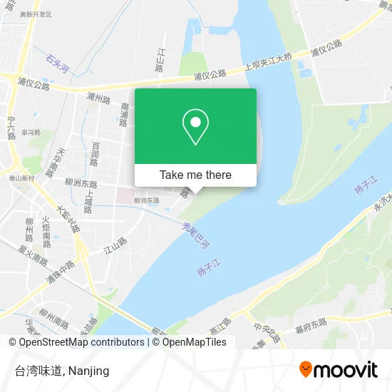 台湾味道 map