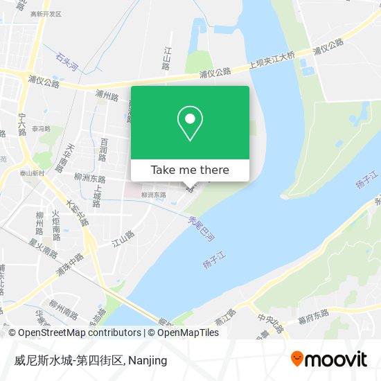 威尼斯水城-第四街区 map