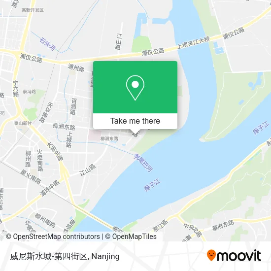 威尼斯水城-第四街区 map