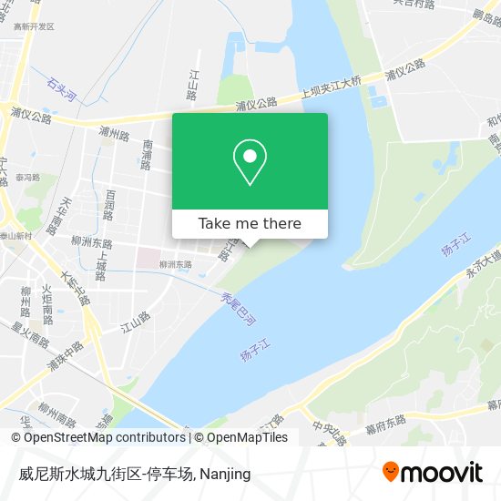 威尼斯水城九街区-停车场 map