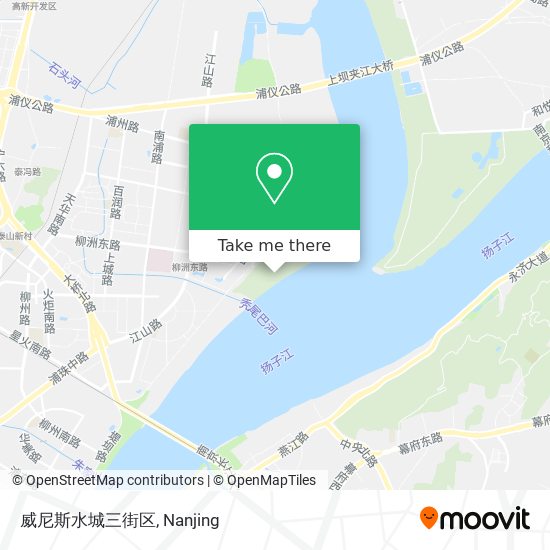 威尼斯水城三街区 map