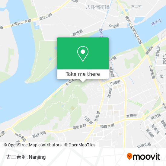 古三台洞 map