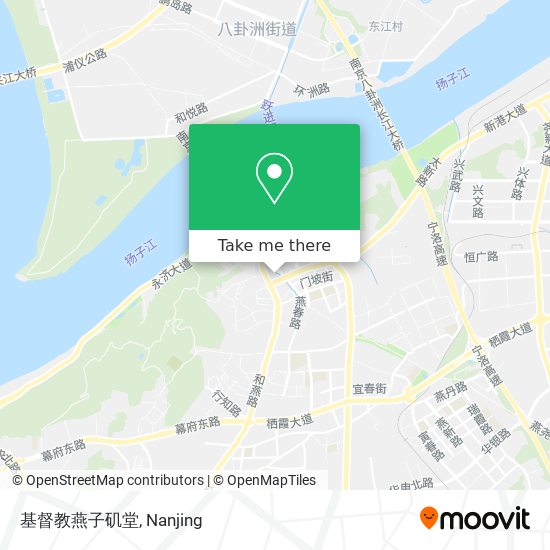 基督教燕子矶堂 map