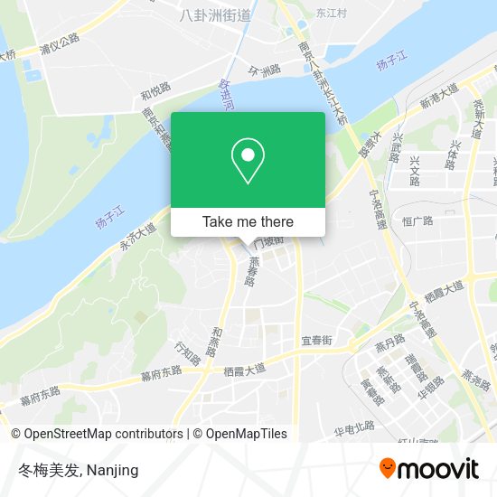 冬梅美发 map