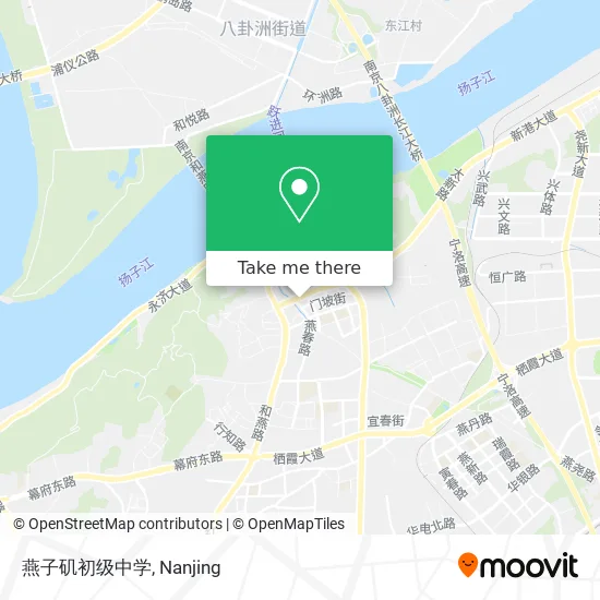 燕子矶初级中学 map