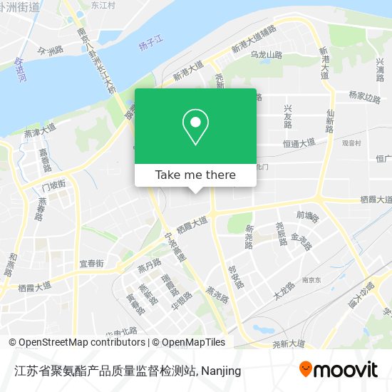 江苏省聚氨酯产品质量监督检测站 map