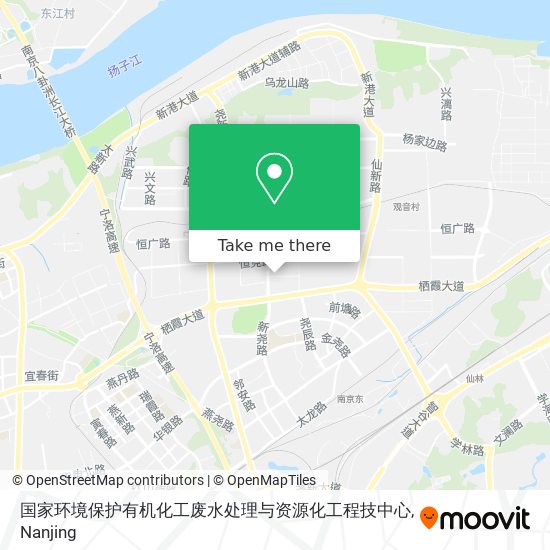 国家环境保护有机化工废水处理与资源化工程技中心 map