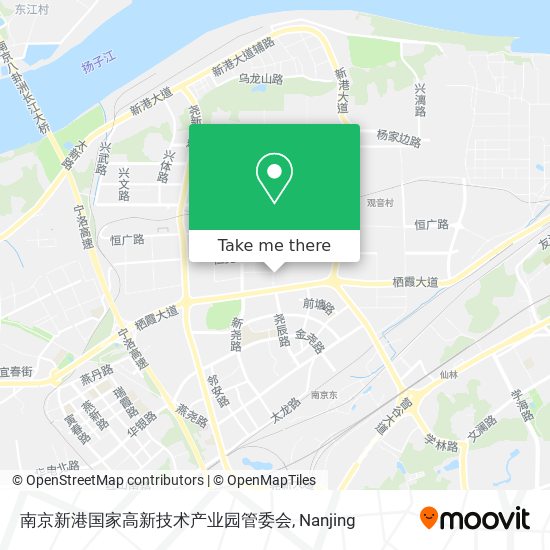 南京新港国家高新技术产业园管委会 map