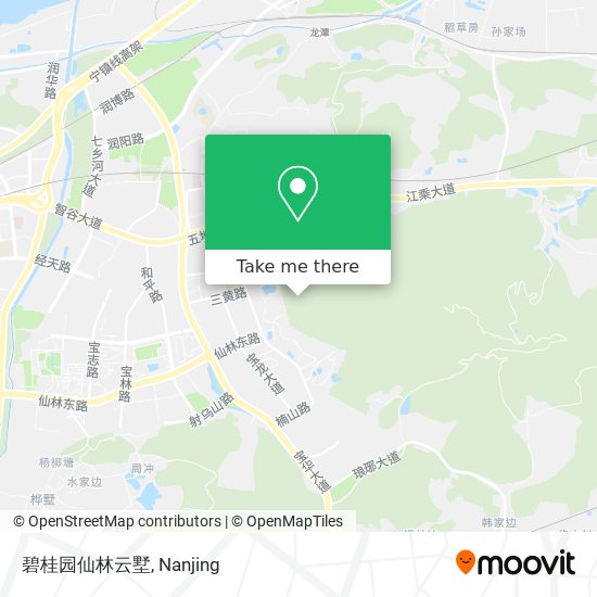 碧桂园仙林云墅 map