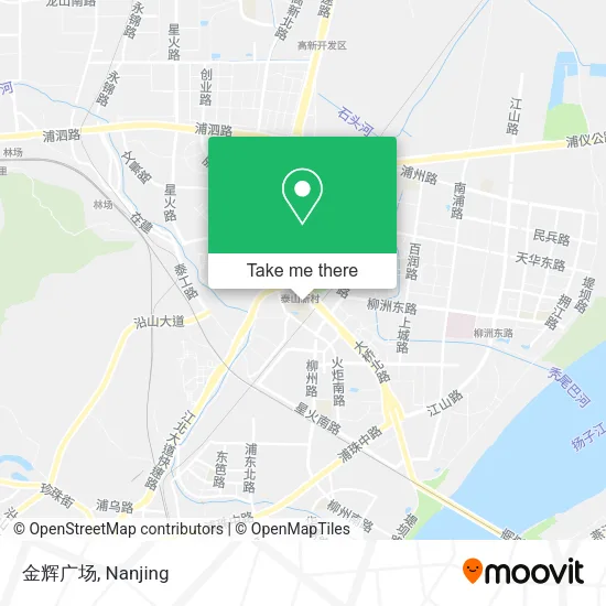 金辉广场 map