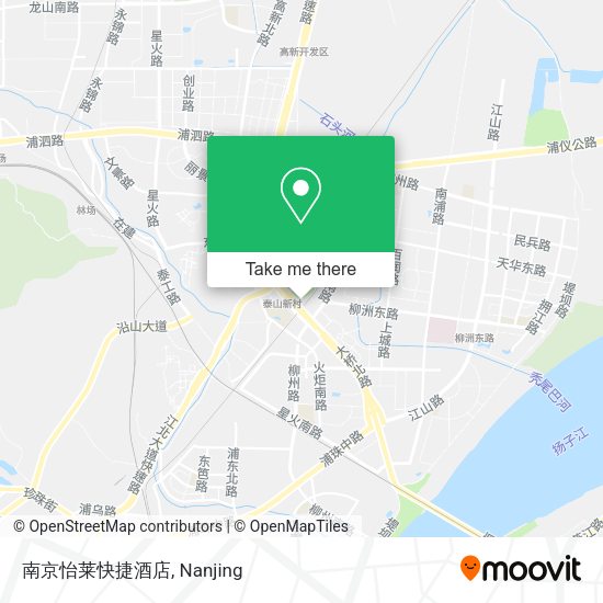 南京怡莱快捷酒店 map