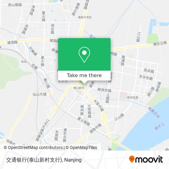 交通银行(泰山新村支行) map