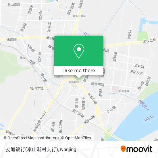 交通银行(泰山新村支行) map