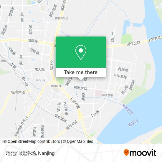 瑶池仙境浴场 map