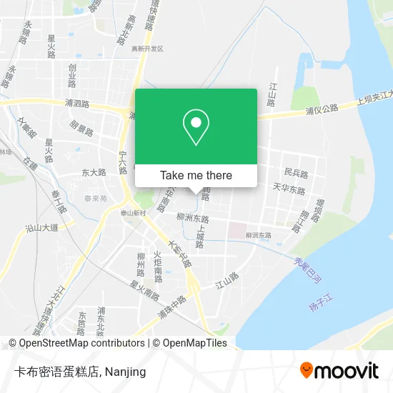 卡布密语蛋糕店 map