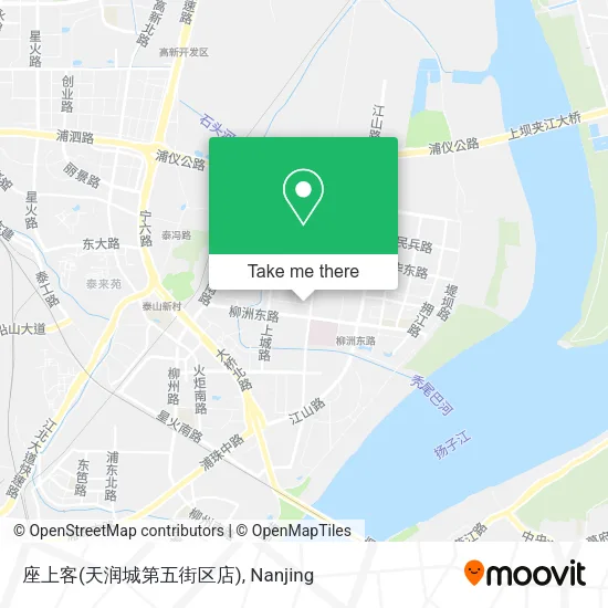 座上客(天润城第五街区店) map