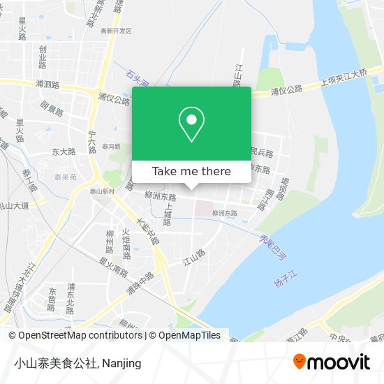 小山寨美食公社 map