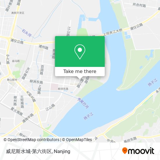 威尼斯水城-第六街区 map