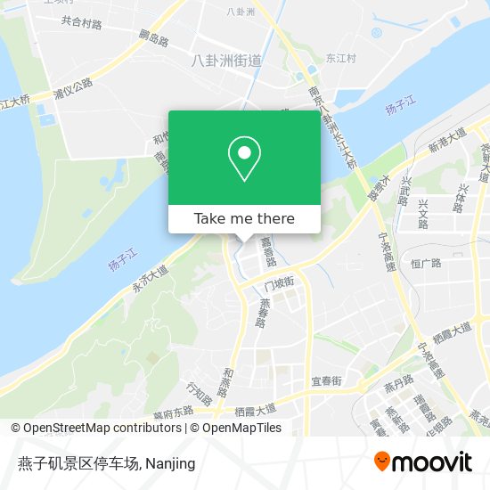 燕子矶景区停车场 map