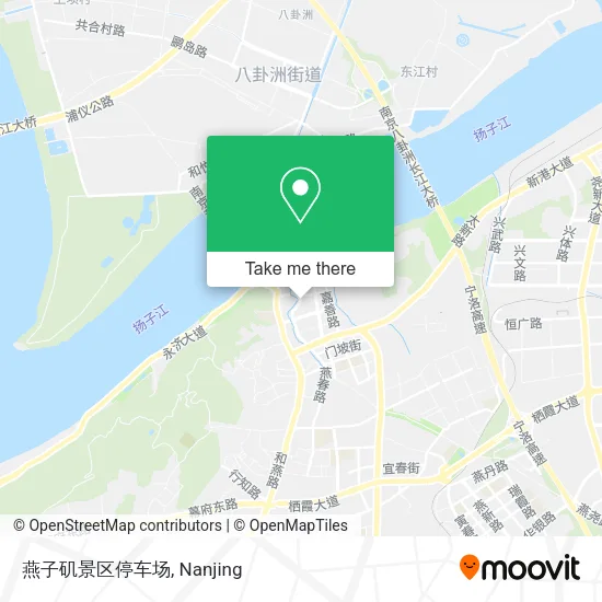 燕子矶景区停车场 map
