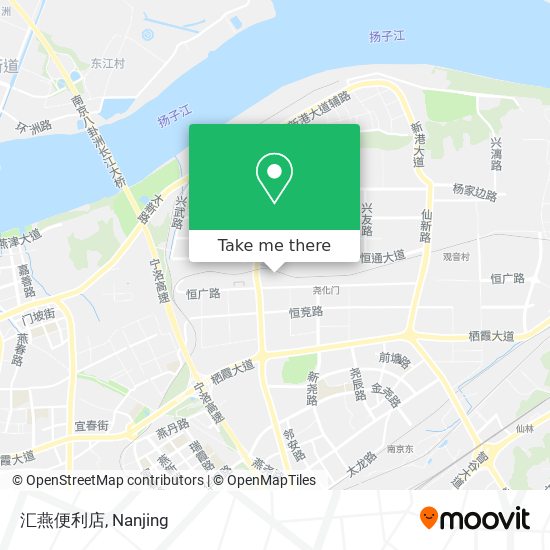 汇燕便利店 map