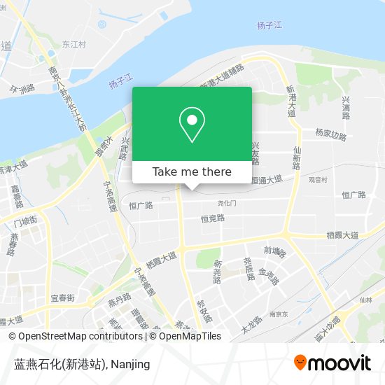 蓝燕石化(新港站) map