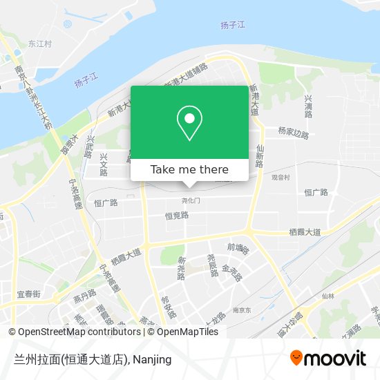 兰州拉面(恒通大道店) map