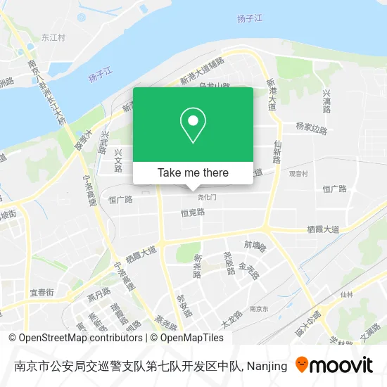 南京市公安局交巡警支队第七队开发区中队 map