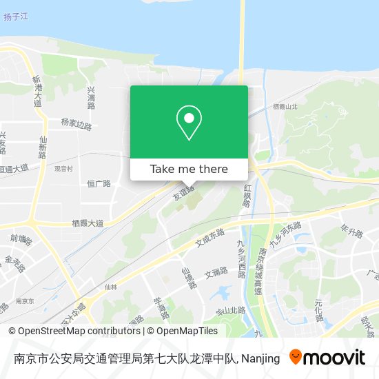南京市公安局交通管理局第七大队龙潭中队 map