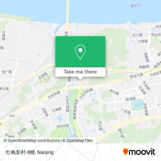 红枫新村-8幢 map