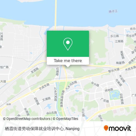 栖霞街道劳动保障就业培训中心 map