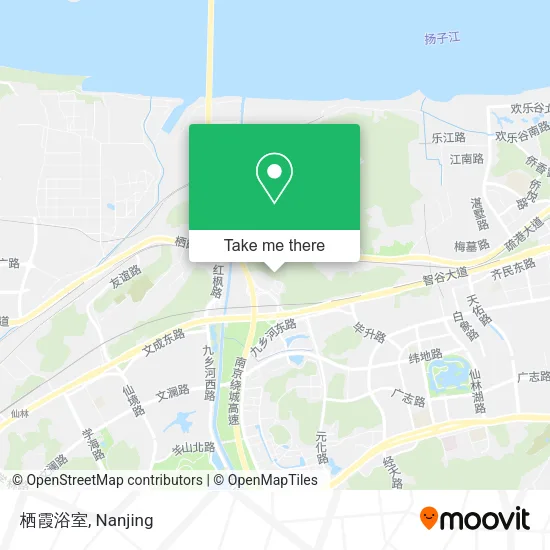 栖霞浴室 map