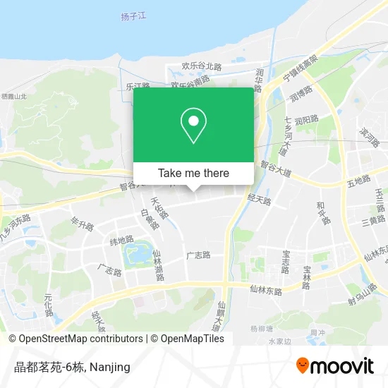 晶都茗苑-6栋 map