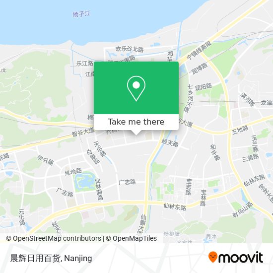 晨辉日用百货 map