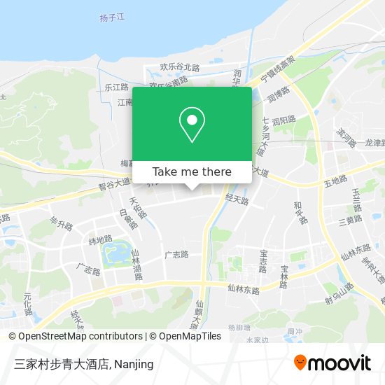 三家村步青大酒店 map
