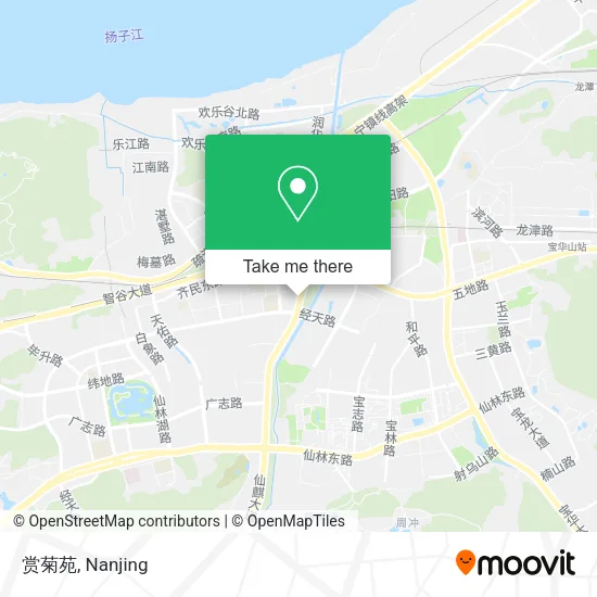 赏菊苑 map