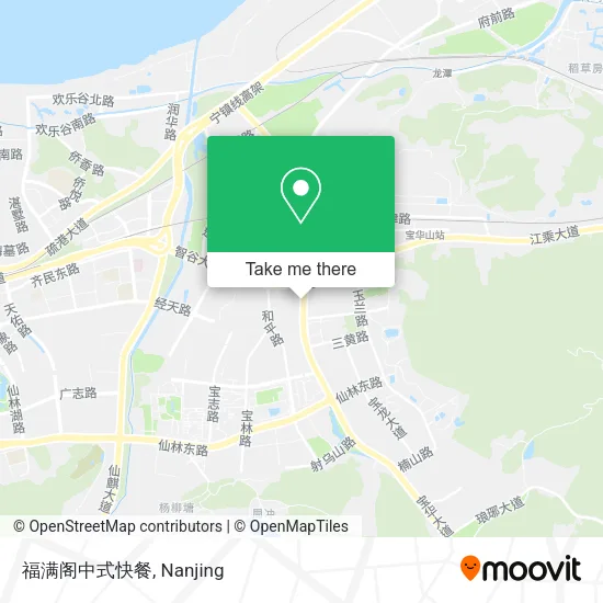 福满阁中式快餐 map