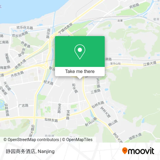 静园商务酒店 map