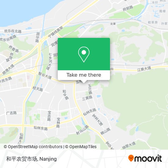 和平农贸市场 map