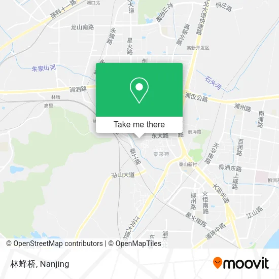 林蜂桥 map