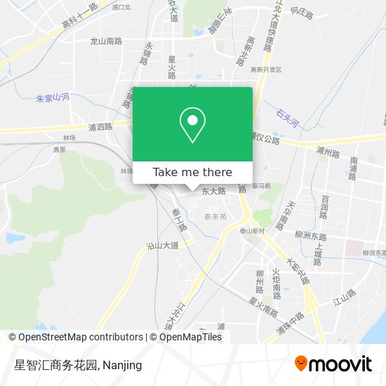 星智汇商务花园 map