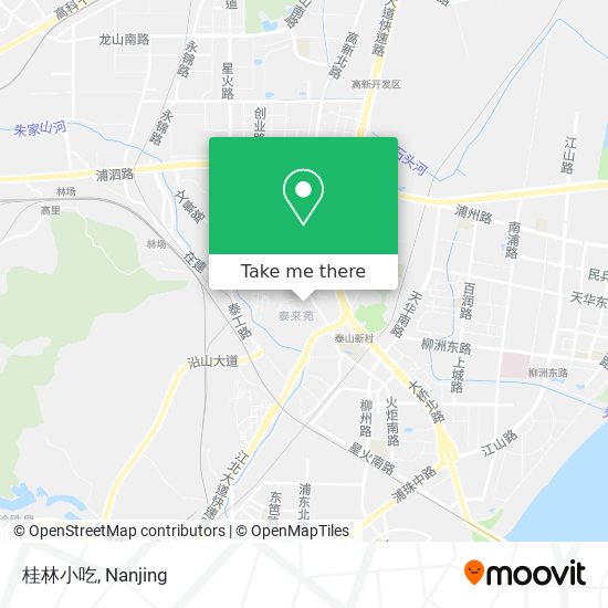 桂林小吃 map
