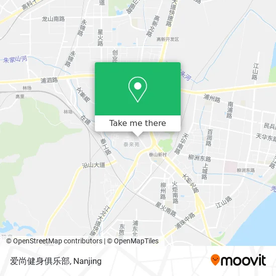 爱尚健身俱乐部 map