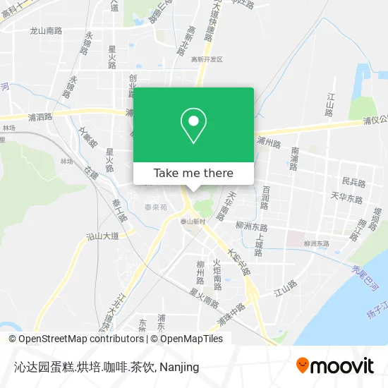 沁达园蛋糕.烘培.咖啡.茶饮 map