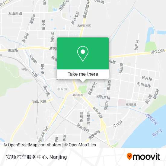 安顺汽车服务中心 map