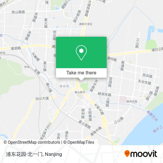 浦东花园-北一门 map